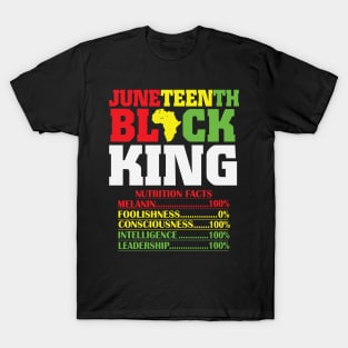 Juneteenth Black King, Black History, Freedom T-Shirt